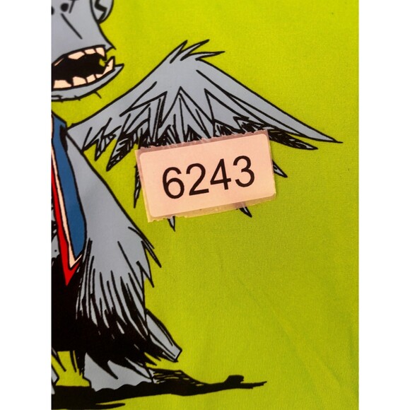 Sport-Tek Men’s Large Bright Green CUTEK Staff T-Shirt Monkey Logo - Picture 6 of 6